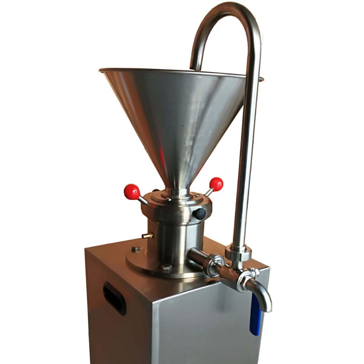 食品级不锈钢胶体磨花生芝麻杏仁可可豆磨酱机