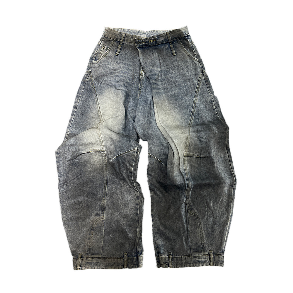 Washed And Worn Wide Leg Machete Inside-out Wear Jeans 15 O1CN01PUpv1f1uQFhsnhT4J !!3362116031 0 cib