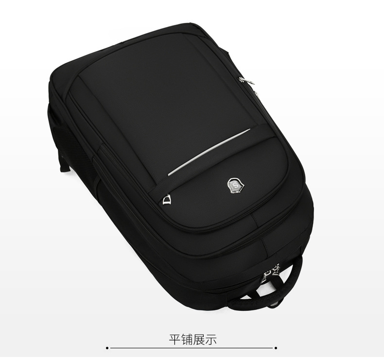Wholesale New Men's Business Computer Bag Leisure Travel Backpack display picture 3