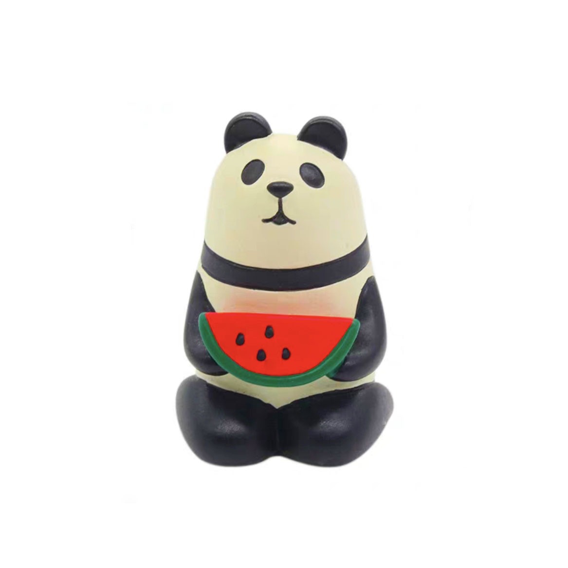 수박을 먹는 팬더