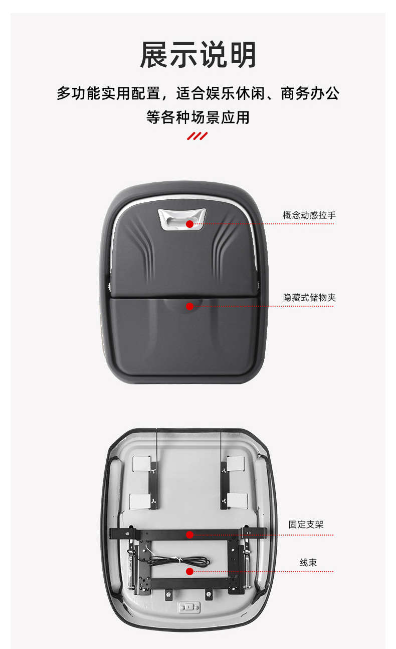 Factory Direct Sales Suitable for Tribute D9 Business Car Foldableing Table Car Modification Supplies Multi-Functional Car Small Table