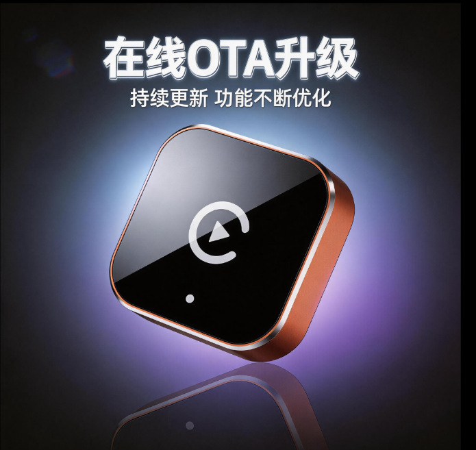 Cross-border exclusive mirror wireless CarPlay box Android Auto dual system car connectivity device