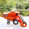 Transport, orange metal toy, car model