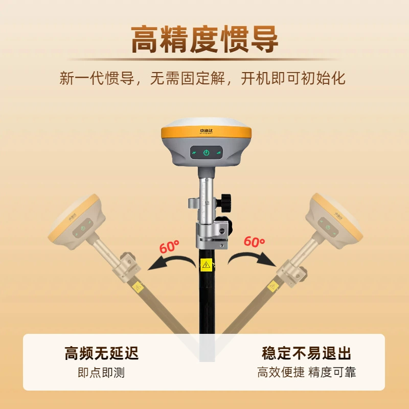 Переговорный Haida RTK GPS измеритель, инженерный однофункциональный прибор, Beidou, высокоточное позиционирование, визуальная разбивка, полевой обмёр площадей D