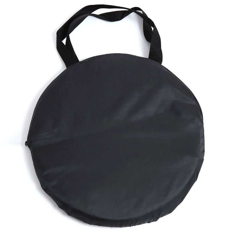 Gran capacidad de malla poliéster Oxford tela almacenamiento cesta almacenamiento portátil plegable cesta lavandería en stock