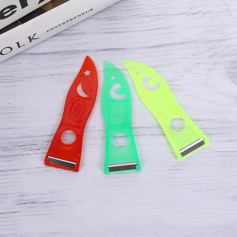 Оптовый нож для чистки фруктов, овощечистка, скребок для фруктов, пластиковая овощечистка, товары из дешевого магазина