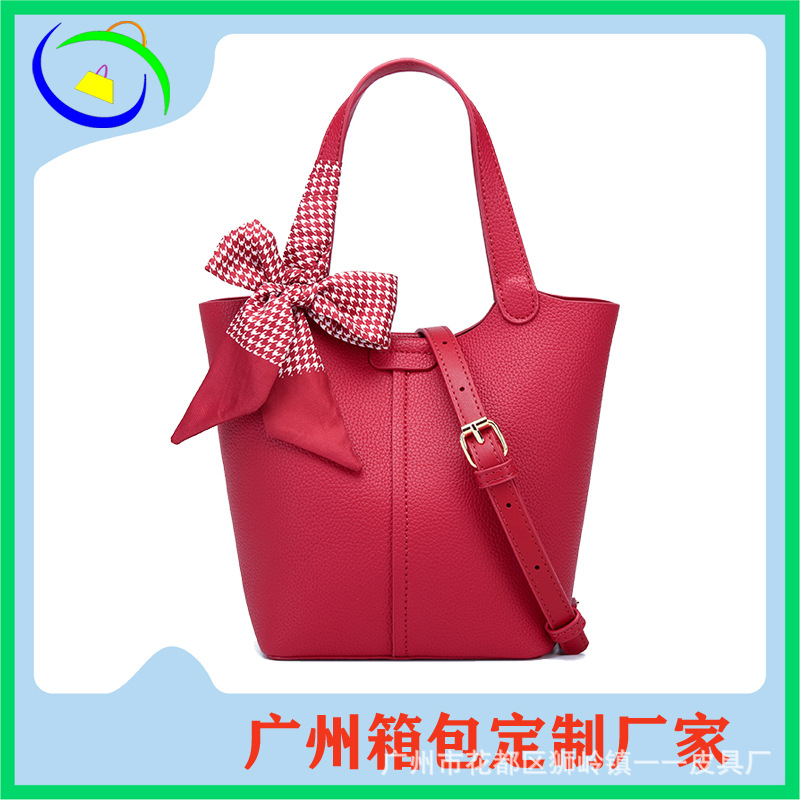 2025 Niche Mother-In-Law Bag Soft Leather Women's Bag New Autumn and Winter Popular Bucket Bag Versatile Shoulder Crossbody Bag