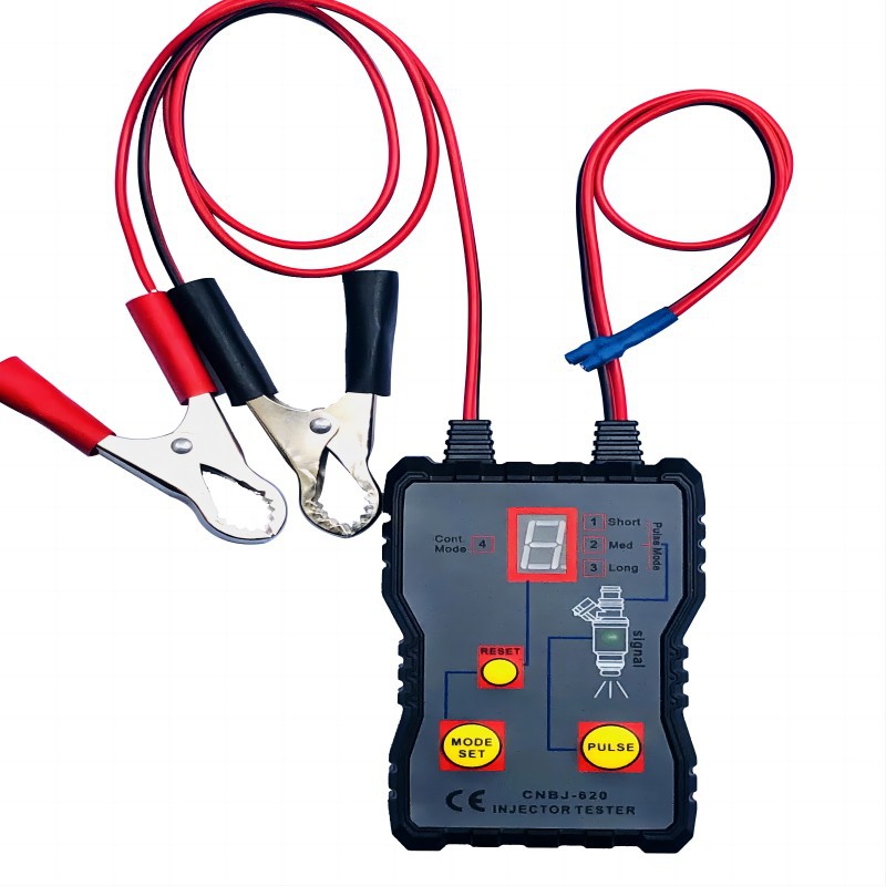 Detector de boquilla de inyección automotriz probador de boquilla de aceite probador de herramientas de limpieza lámpara de prueba de reparación automotriz