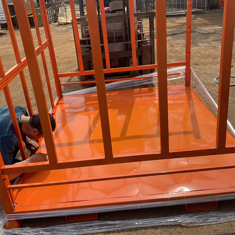 源头厂家批发 专用轮胎堆垛架 折叠结构便于运输 存储承重大