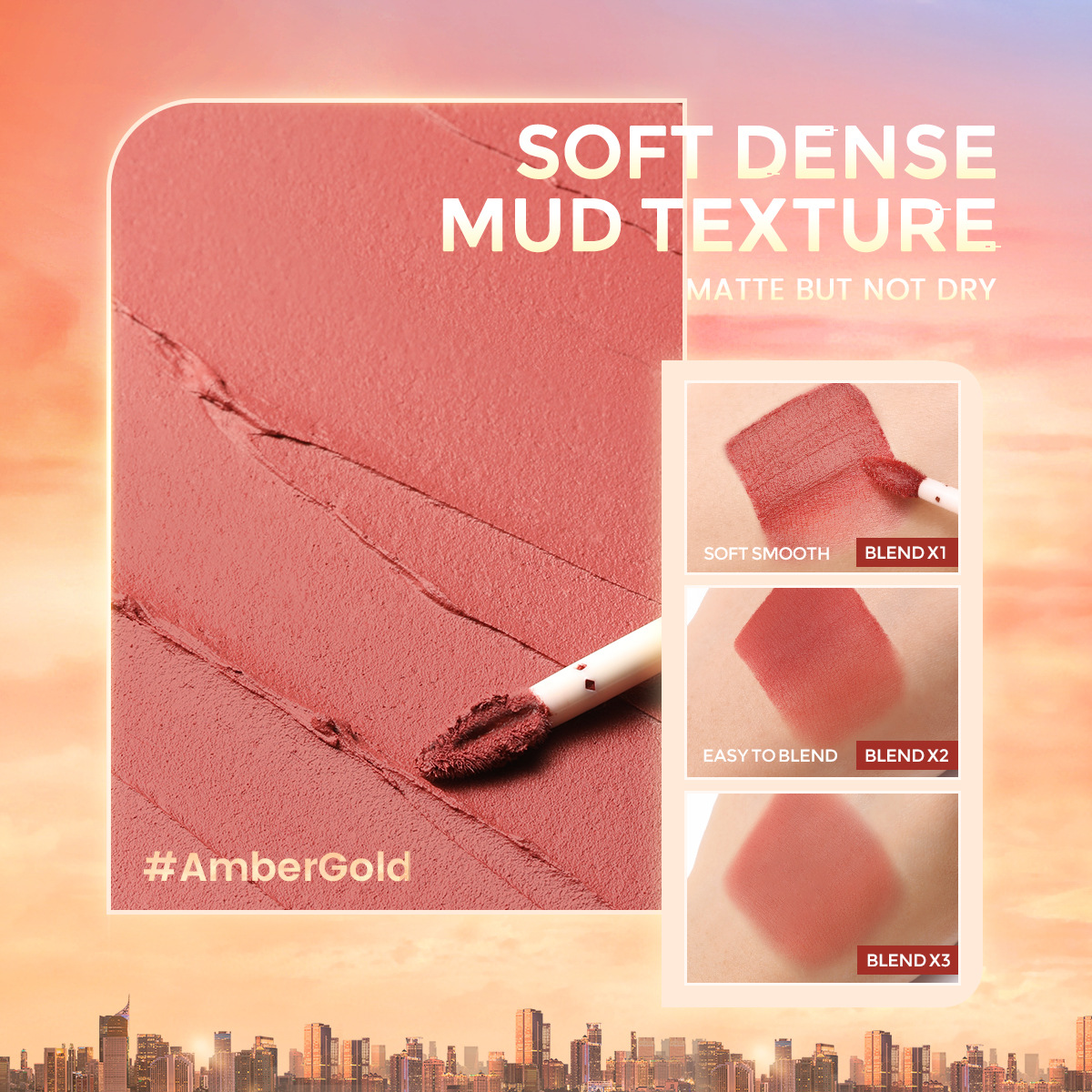 FOCALLURE哑光唇釉丝绒雾面唇泥显白不拔干易上色唇泥跨境专供款