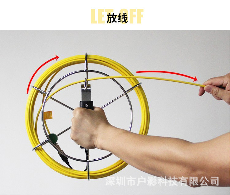 Pipe Endoscope Industrial Sewer Camera HD Pipe Camera Detector Wireless Wall Penetration Locator