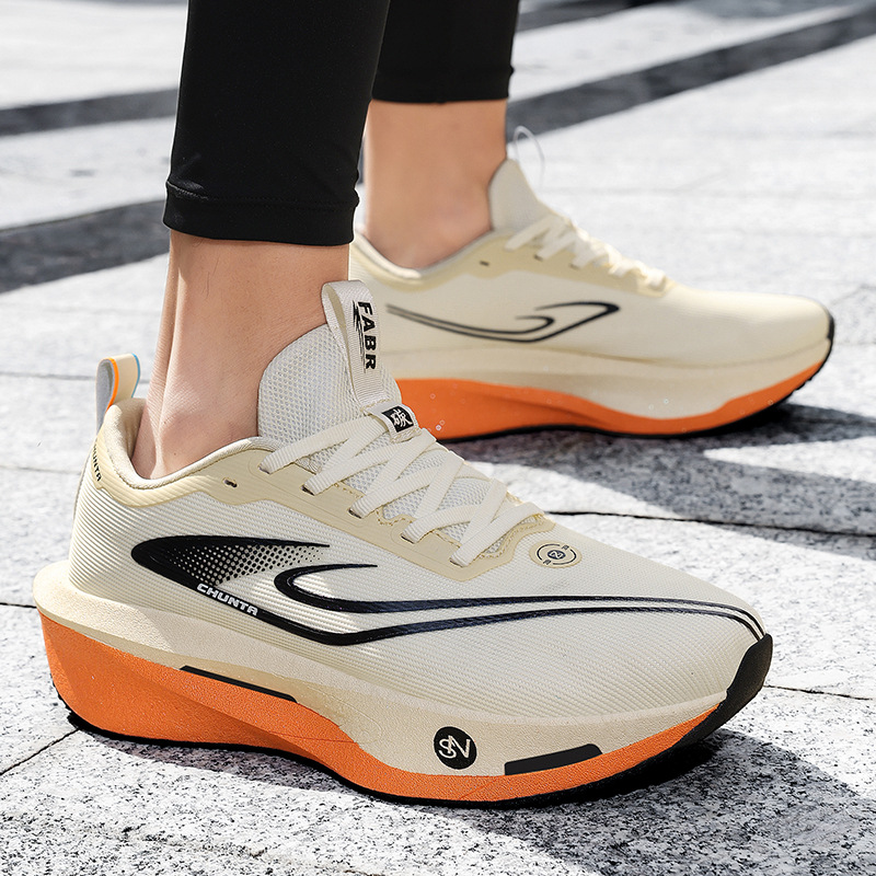 Sports Breathable Men's Running Shoes, Casual Women's Sports Shoes, Professional Racing Rebound Shoes, Outdoor Jogging Shoes, Couple's Marathon Shoes