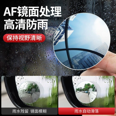 Large field of view rear view auxiliary mirror – Detection