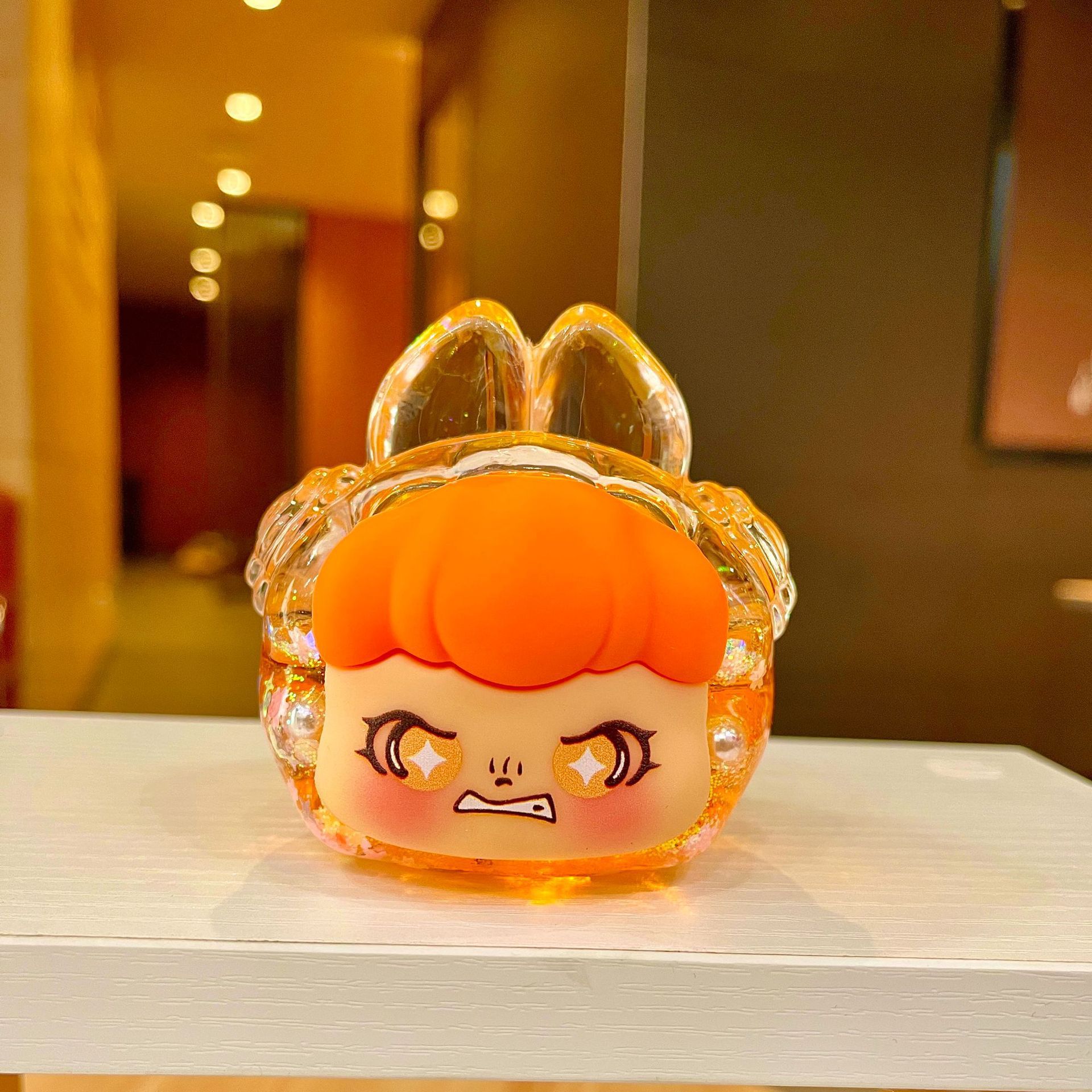 대형 야광 폭발 꿈 토끼 [오렌지]