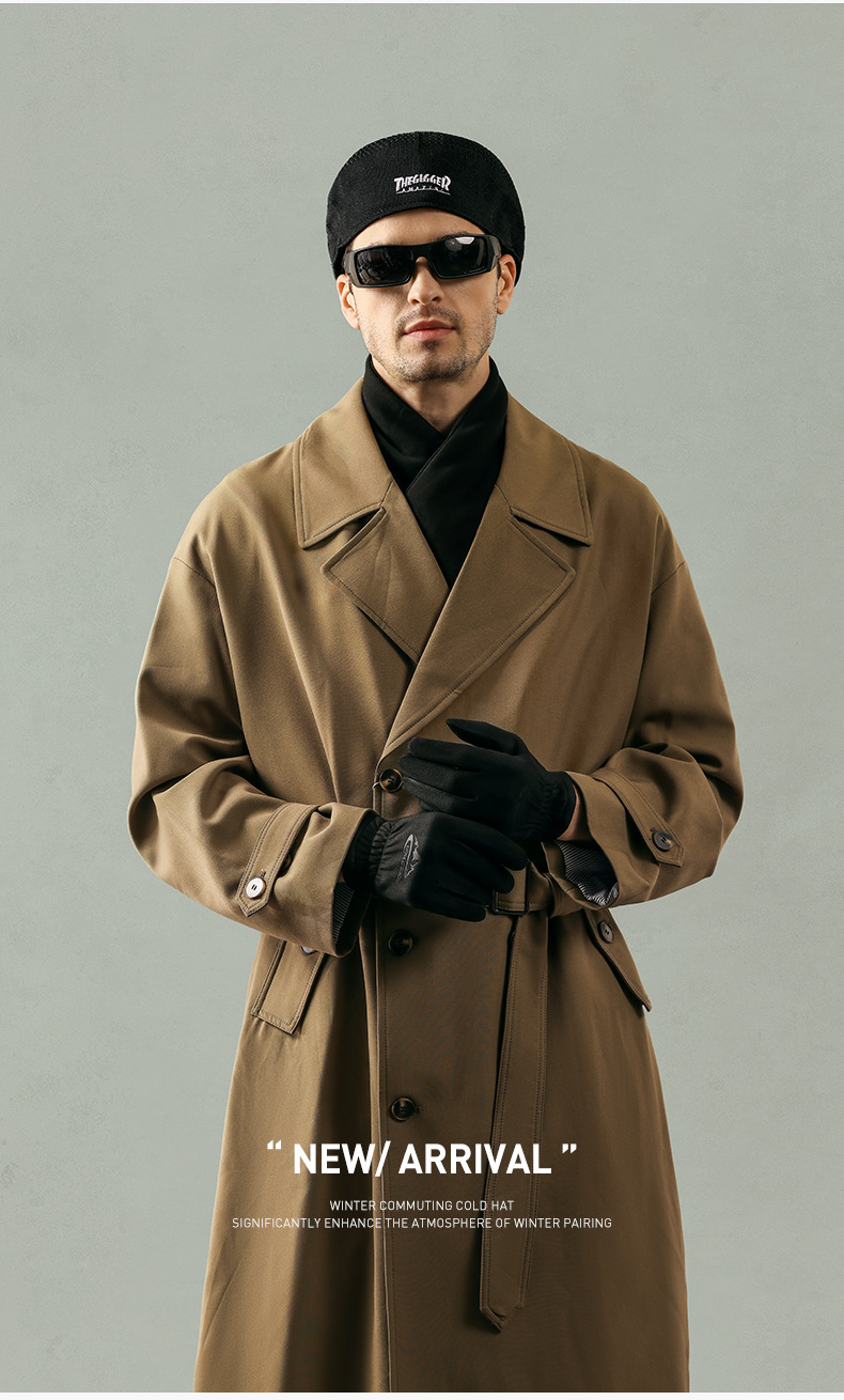 Winter Wildlederhandschuhe Für Herren Winddicht Und Warm_voghion.com