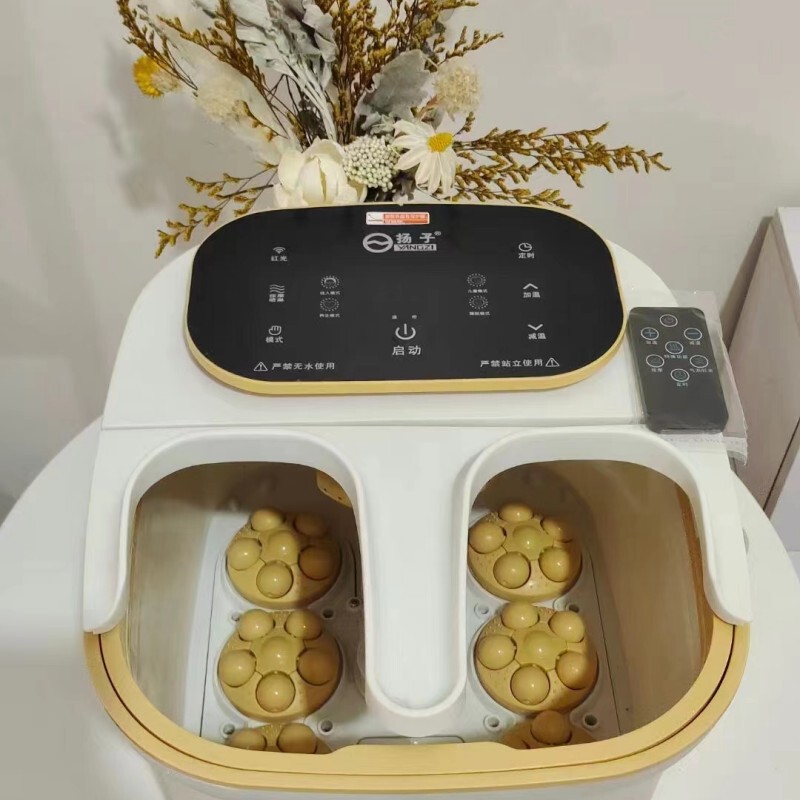 Foot Bath Deep Bucket Heated Foot Soaking Bucket Household Electric Massage Temperature Adjustment Foot Bath Device Wholesale Intelligent Constant Temperature