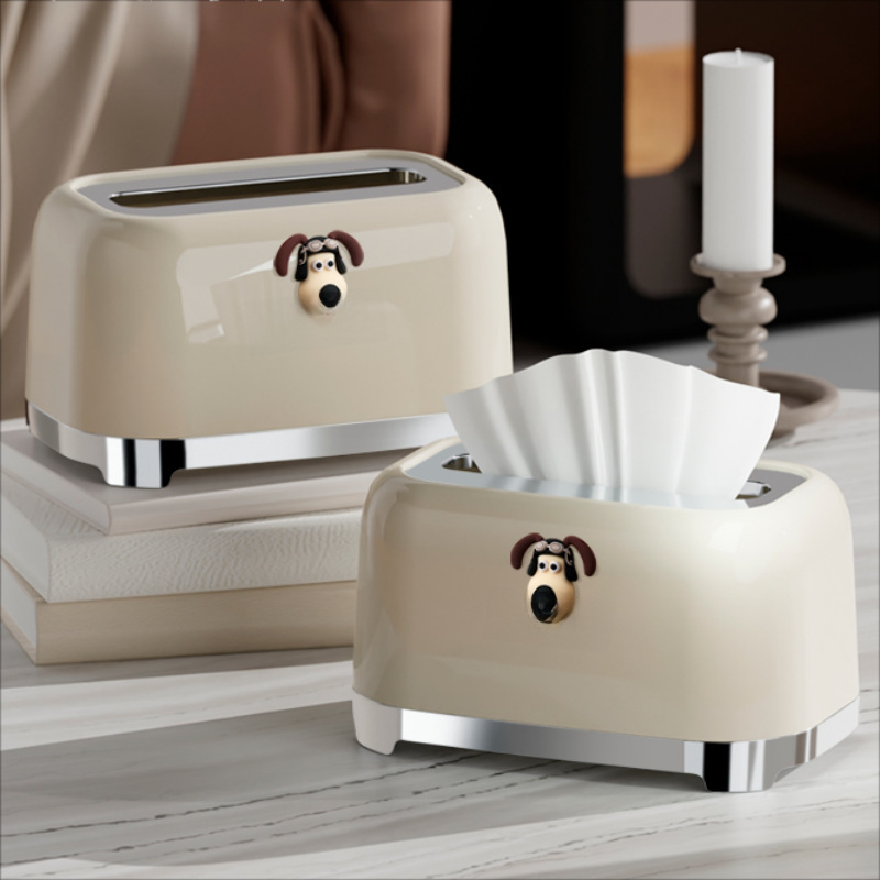 ins cream style tissue box light luxury high-looking creative living room advanced bedroom toilet desktop tissue tissue tissue box