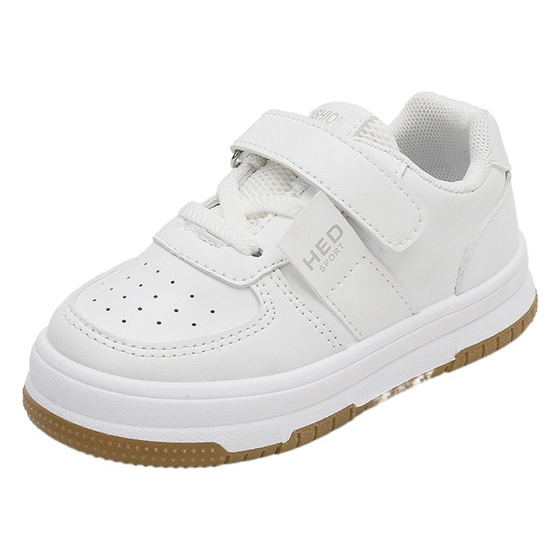 Children's White Shoes, Spring and Autumn Models 2026, Girls' Sneakers, Non-Slip, Lightweight, Boys' Sneakers, Soft-Soled Baby Casual Shoes