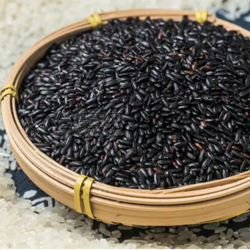 Black rice fresh rice Northeast Farm plant packing Black rice dyeing Grain Coarse Cereals Cross border One piece On behalf of