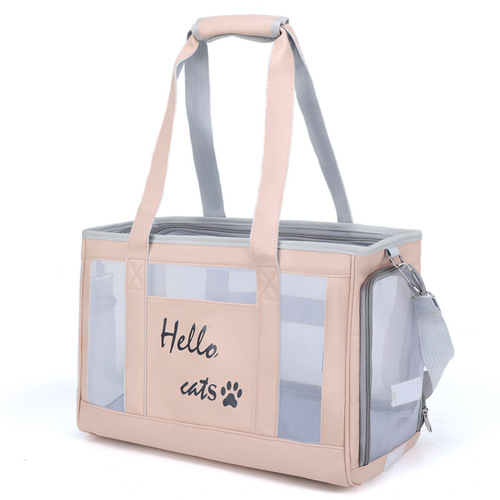 Cat Bag Pet Outing Portable Transparent Cat Crossbody Bag Portable Space Capsule Outing Shoulder Backpack Cat Supplies