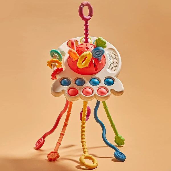 Red octopus (English color box) 190g