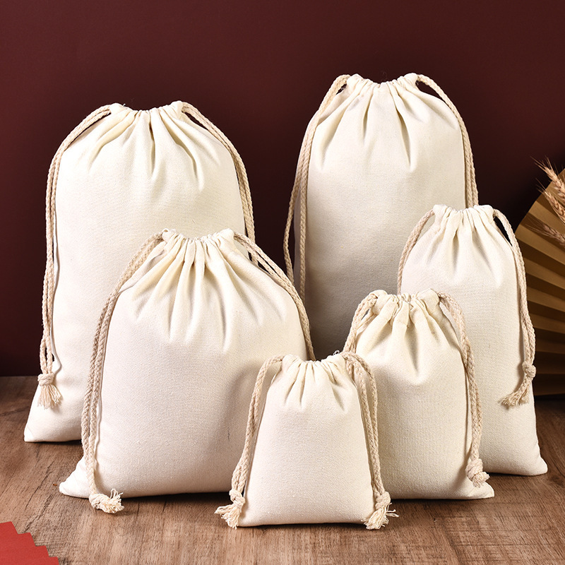 米袋酒袋广告礼品宣传手提袋抽绳酒店吹风机束口袋服装收纳帆布袋