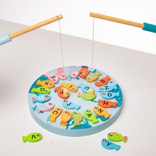 Children's Toys Baby Parent-Child Interactive Fishing Early Education Children's Gift Development Puzzle Magnetic Concentration Training Tour