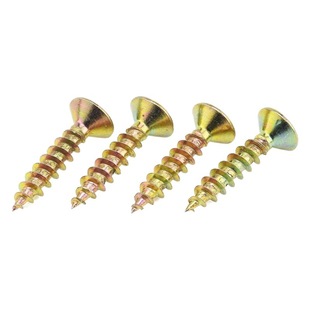 [M3-M5] color zinc hard countersunk head self-tapping screw cross flat head wood screw high strength fiberboard nail