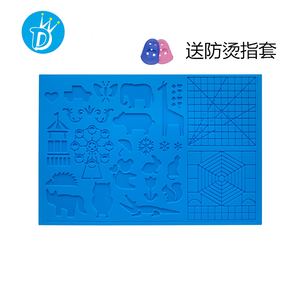 Dewang niños 3D impresión pluma pintura DIY juguete almohadilla de silicona copia pad juguete creativo de los niños