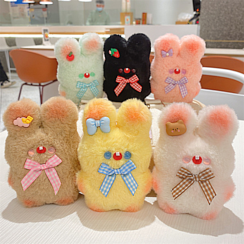 Creative handmade Yaya Rabbit doll pendant plush cartoon doll handmade doll gift keychain jewelry wholesale