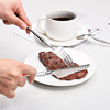 Tableware stainless steel, set, coffee fork, increased thickness, 3 piece set