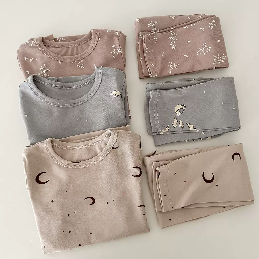 儿童秋衣秋裤套装纯棉男女童宝宝保暖内衣婴儿春秋分体纯棉家居服