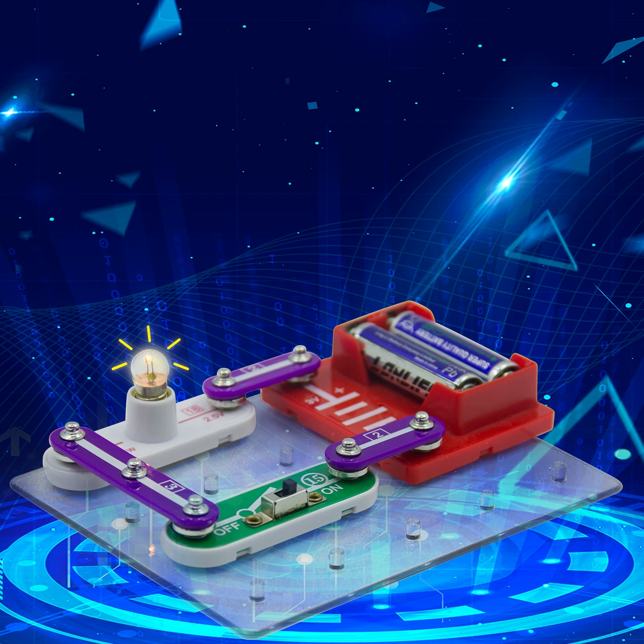 Игрушка для экспериментов, электронный конструктор, физика, схема, наука и технология