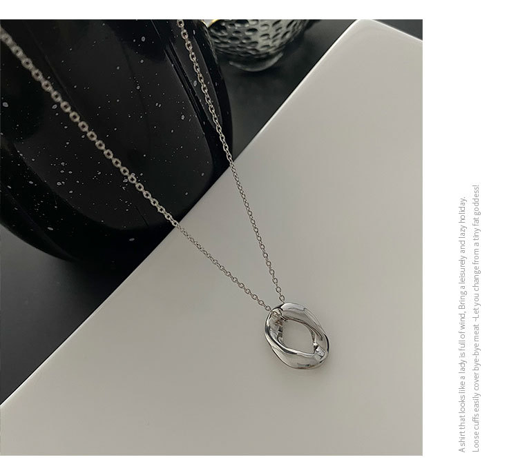 Fashion Style Vacuum Plating Real Gold Plated 18K Gold Gold Plating Silver Plated Geometric 304 Stainless Steel Fashion Waterproof Non Tarnish Titanium Steel Layered Necklaces