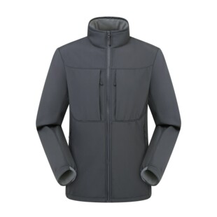 Bird Home Same Style Outdoor Charge Clothes Women's 2024 Men's fleece-lined Autumn and Winter Mountaineering Suit Windproof Warm Soft Shell Collar Jacket
