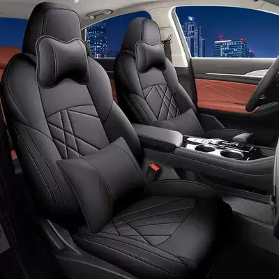 Modelə uyğun (Original) oturacaq örtükləri – Car Cushion Leather Cushion - tourmaline-black-deluxe-edition-note-the-model-year-rear-half-package