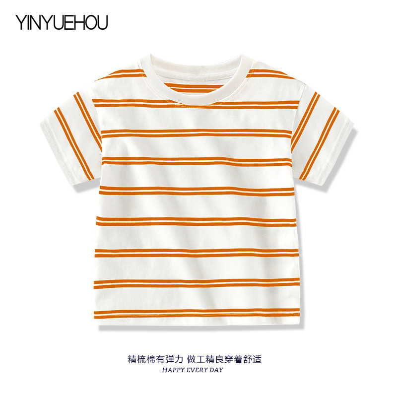 Orange and white stripes DT33
