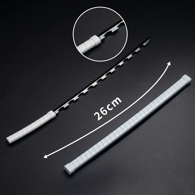 Демон Slayer Аниме 26 см Ridge Blade of the Blade of the Knife Weapon Tanjiro Моя жена хорошо владеет рукоделием оружия