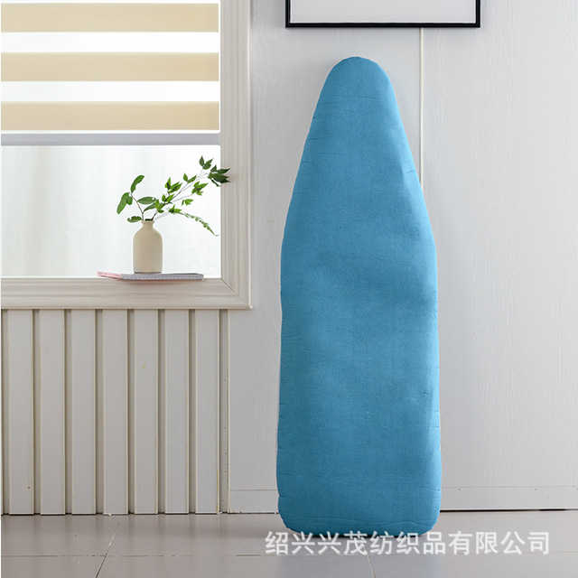 Cubierta de tabla de planchar con recubrimiento de plata Revestimiento de silicona de cerámica de Velcro Aislamiento térmico resistente a altas temperaturas Cubierta de tabla de planchar transfronteriza exclusiva