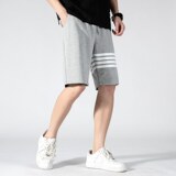 Спортивные хлопковые шорты, трендовые штаны для спортзала, оверсайз, для бега