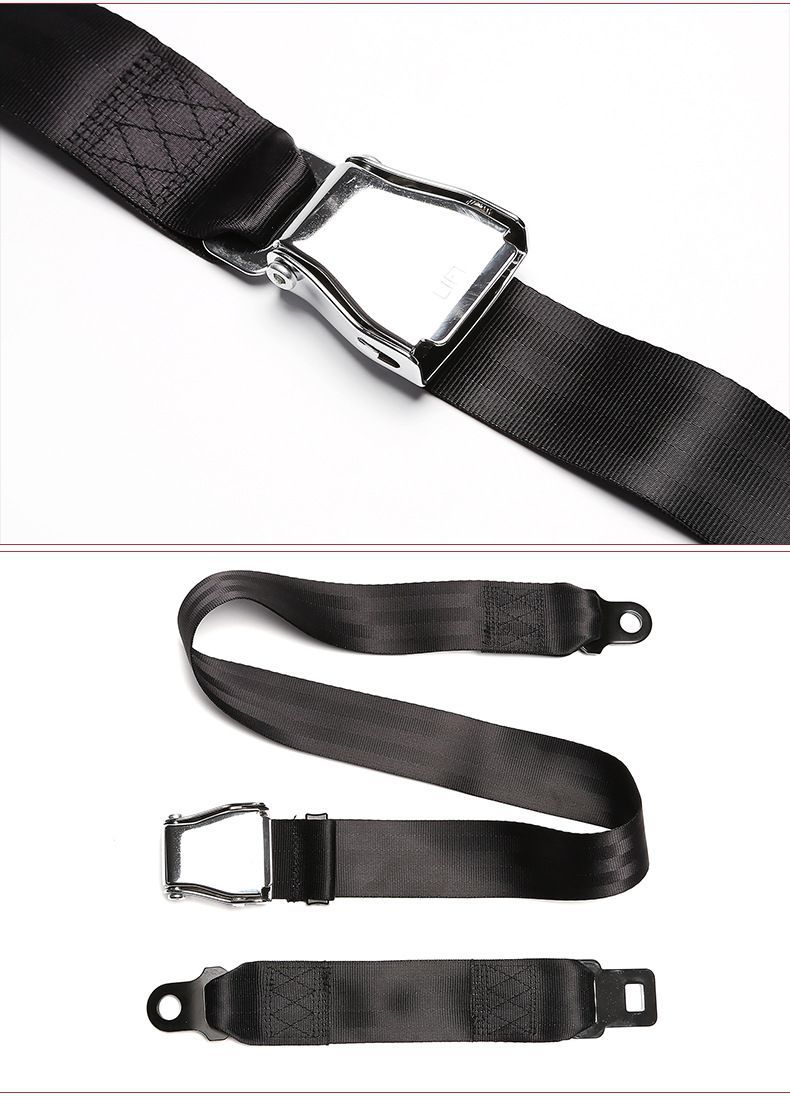 Customized production of two-point car seat safety belts and waist belts according to drawings and samples