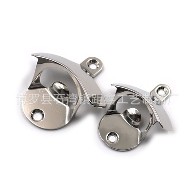 source Manufactor wholesale golden Wall Bottle opener golden Wall mounted Bottle opener Fixed Bottle opener