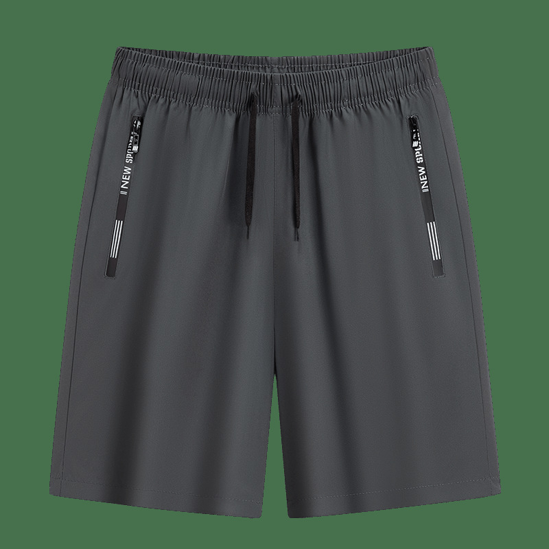 Pantalones cortos de hombre de tamaño king, pantalones de verano delgados, pantalones de hielo de hombre, pantalones de playa deportivos sueltos, pantalones transfronterizos image 4