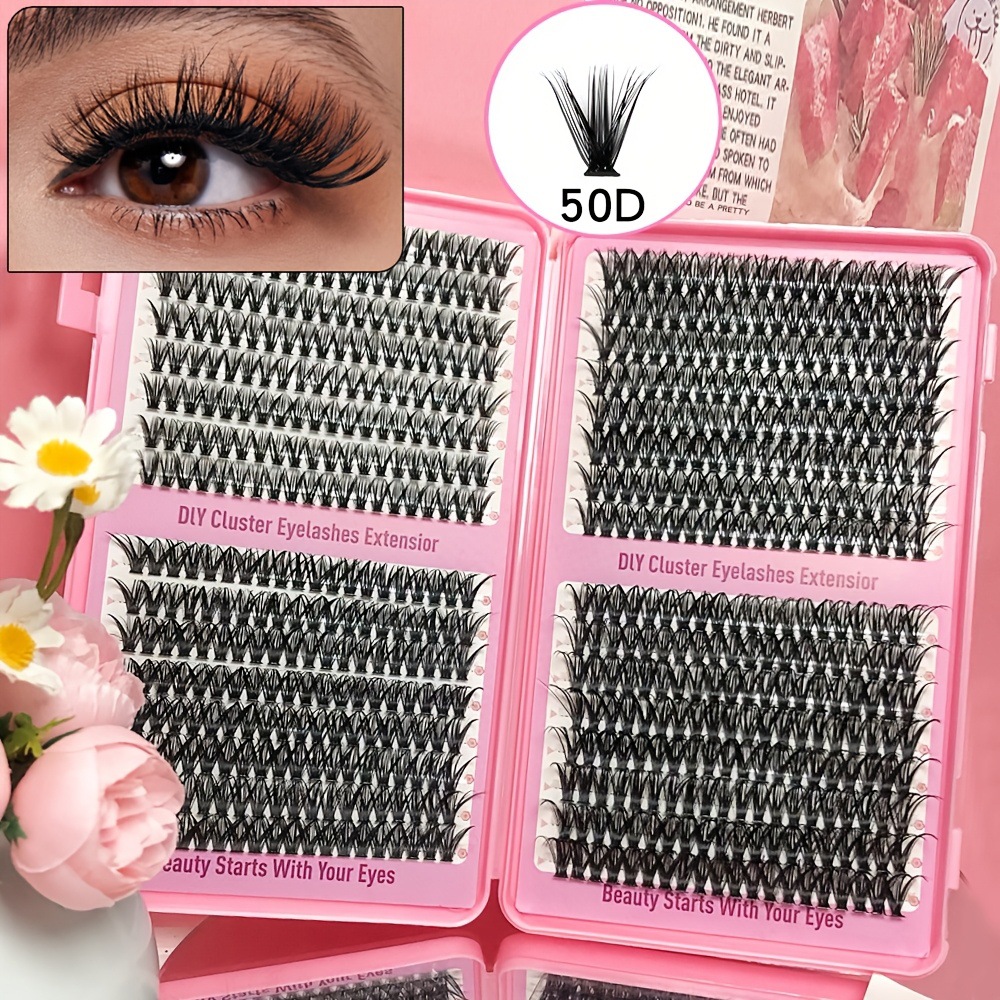 Transfronterizas pestañas falsas 30 - 100D comercio exterior caja de pestañas gruesas con pinzas de pegamento conjunto de pestañas falsas