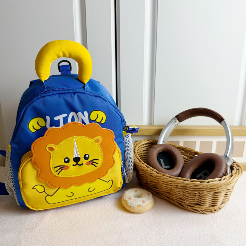 Mochila infantil transfronteriza anti-perdida de dibujos animados bolsas escolares preescolares lindas mochila transpirable para niñas