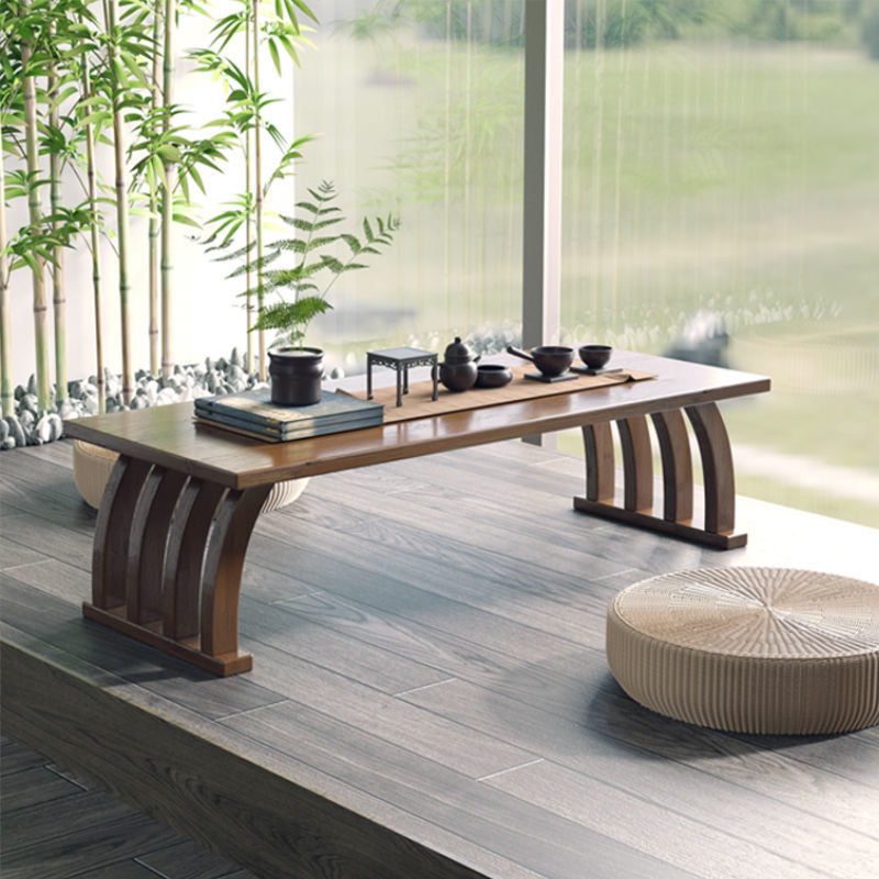 榻榻米小桌子飘窗日式榻榻实木坐地米茶桌小茶几炕桌矮桌飘窗桌