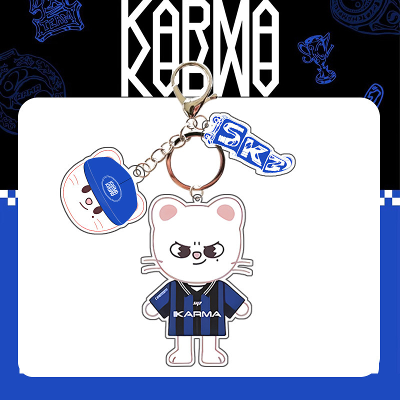 stray kids SKZ新专《KARMA》亚克力挂件 快闪周边黄铉辰李龙馥|undefined