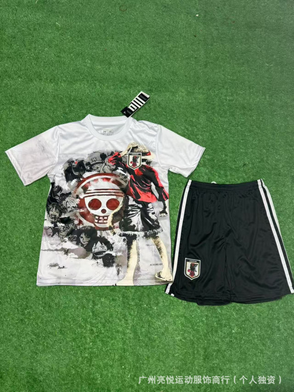 サッカーユニフォーム日本アニメワンピースドラゴンボールナルト超サイヤ人クレヨンしんちゃんシリーズ子供服|undefined