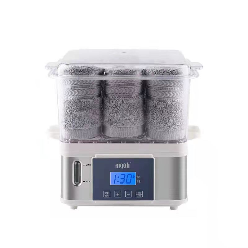 小型脸部热敷湿毛巾蒸汽加热机美容院理发店美发店spa高温消毒柜