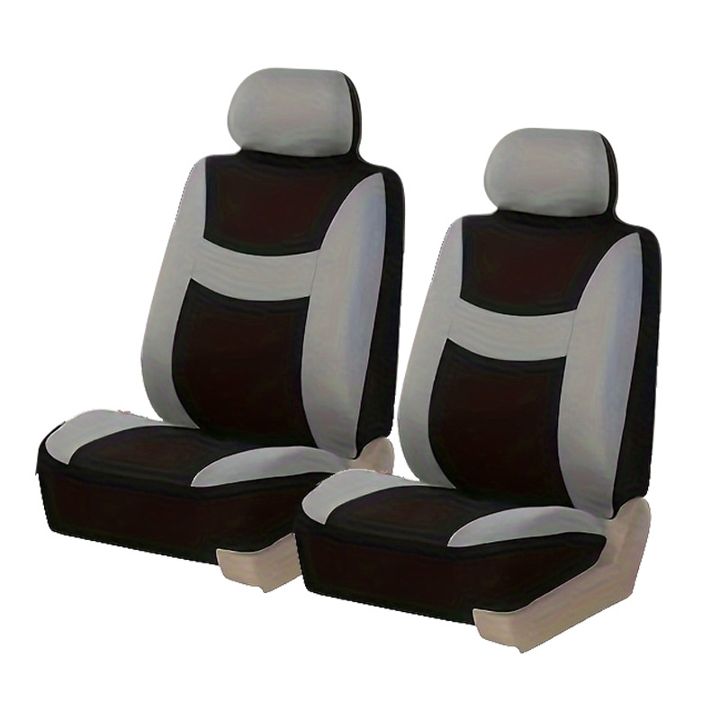 Cross-Border Temu Amazon Mexico Smiley Face Universal Five-Seater Car Fabric Seat Cover Factory Direct Sales in Large Quantities
